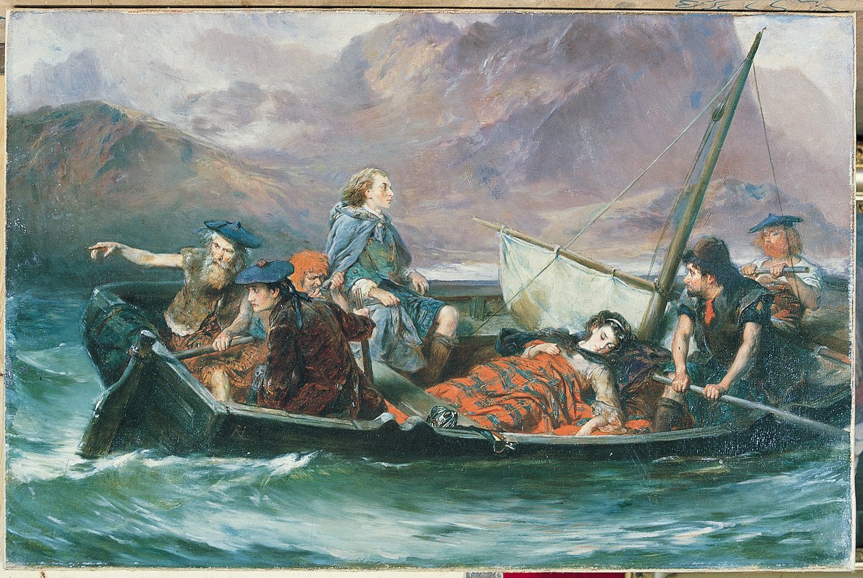 During the Wandering of Charles Edward Stuart by Robert Alexander Hillingford