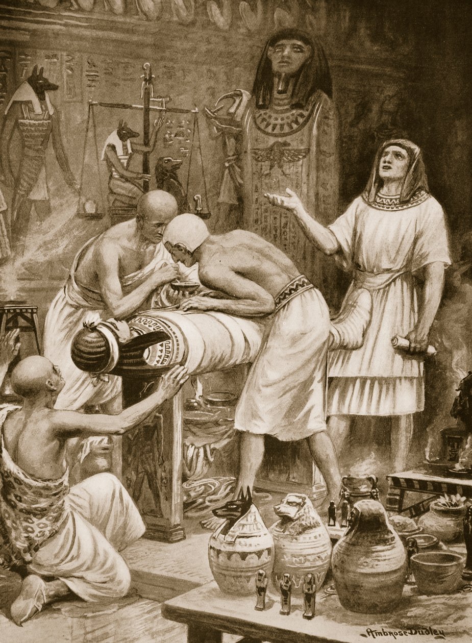 Embalming the Dead, Illustration from 