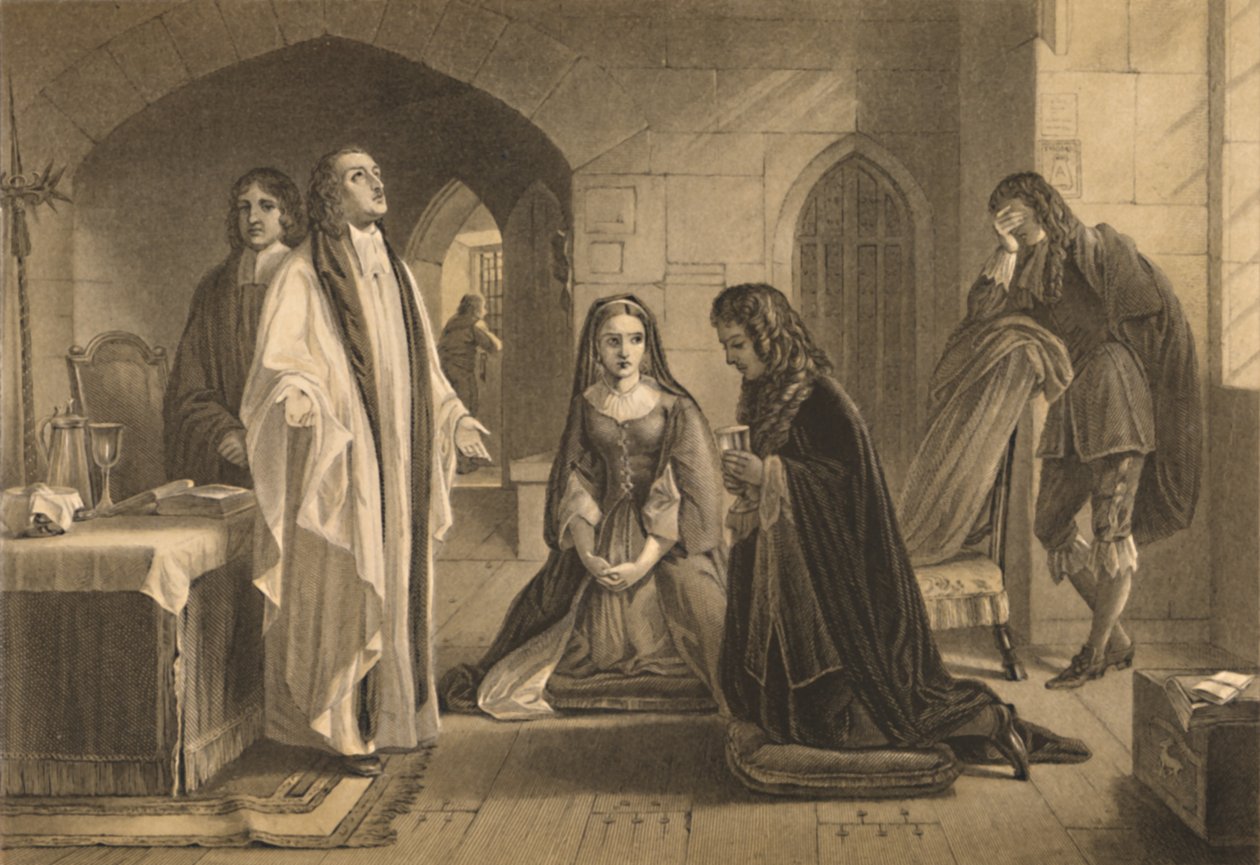 Lord William Russell Receiving the Sacrament, 1886 by Robert Anderson