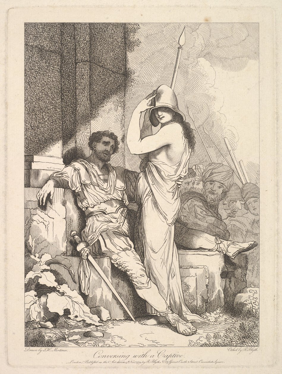 Conversing with a Captive by Robert Blyth