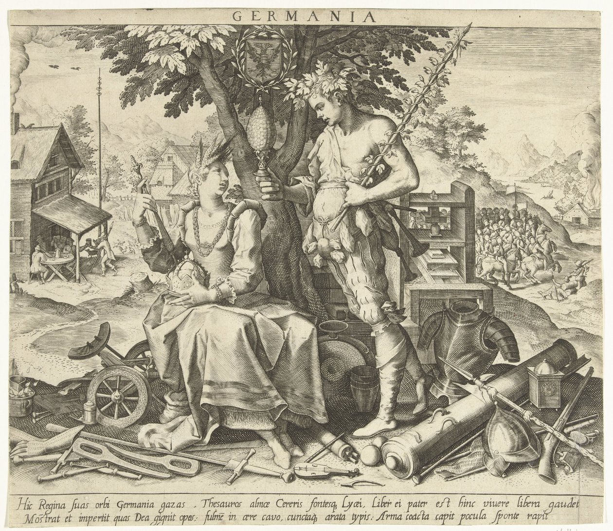 Germany (Allegories of European Countries series) by Robert Bossart
