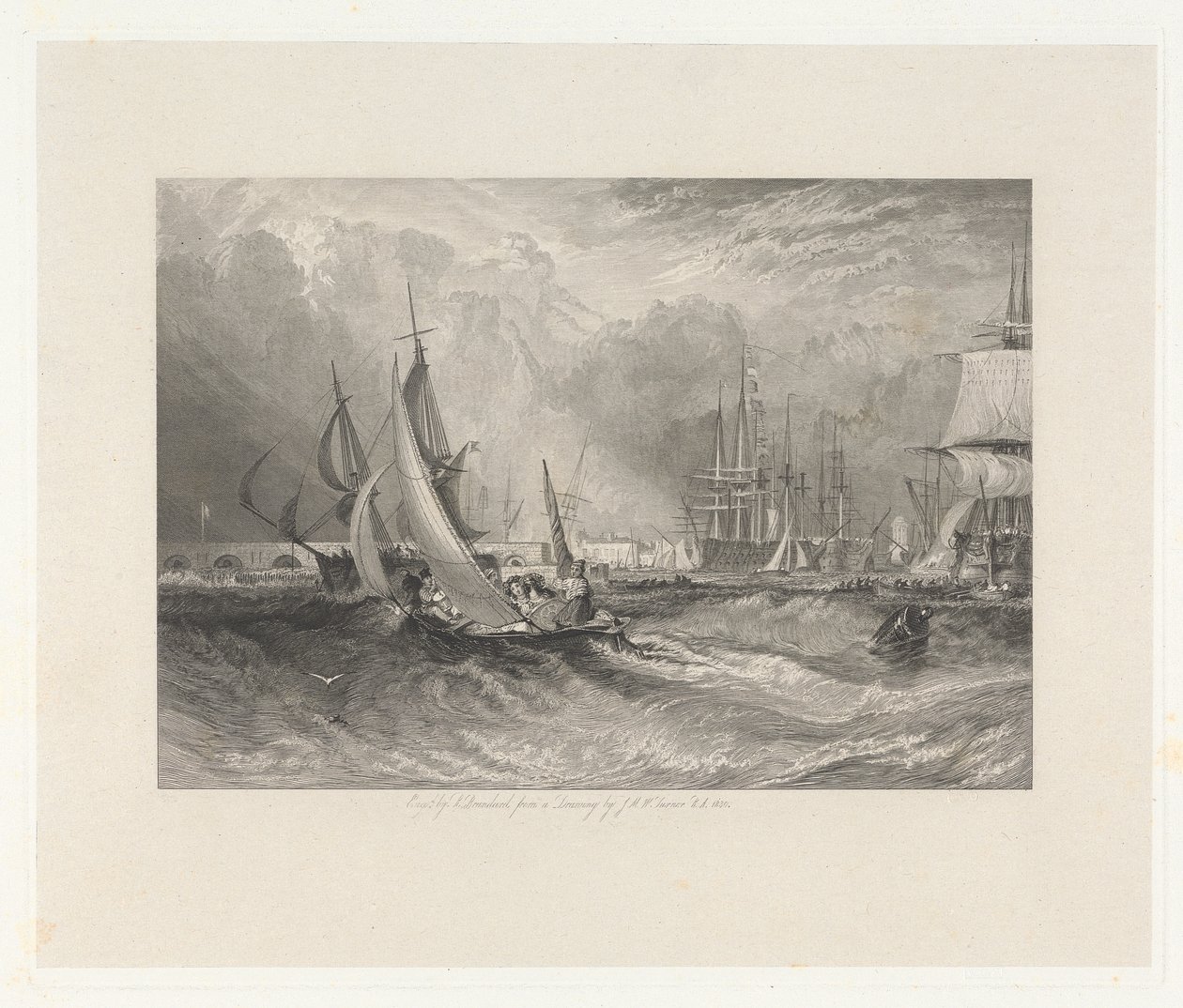 Gasport, Entrance to Portsmouth Harbor by Robert Brandard