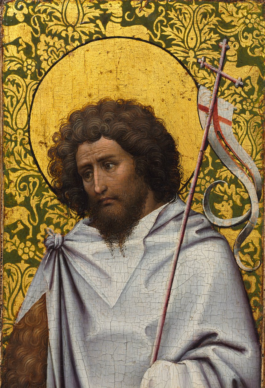 John the Baptist, c. 1410 by Robert Campin