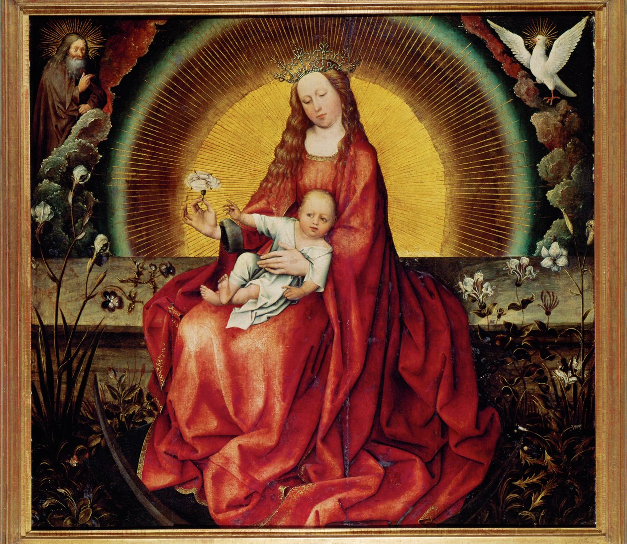 Madonna and Child by Robert Campin