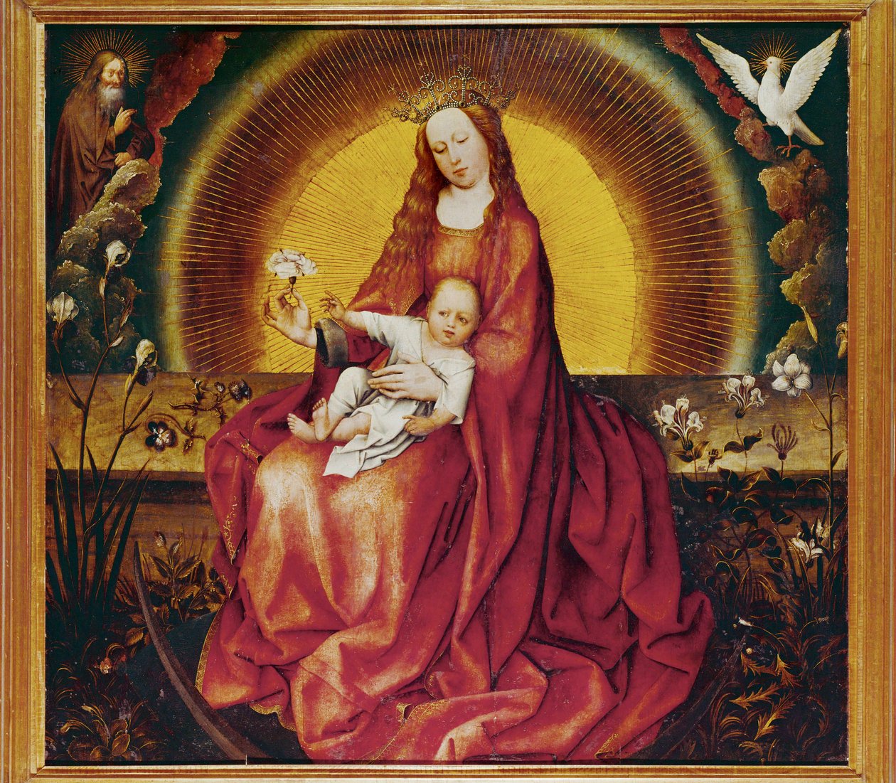 Virgin and Child by Robert Campin