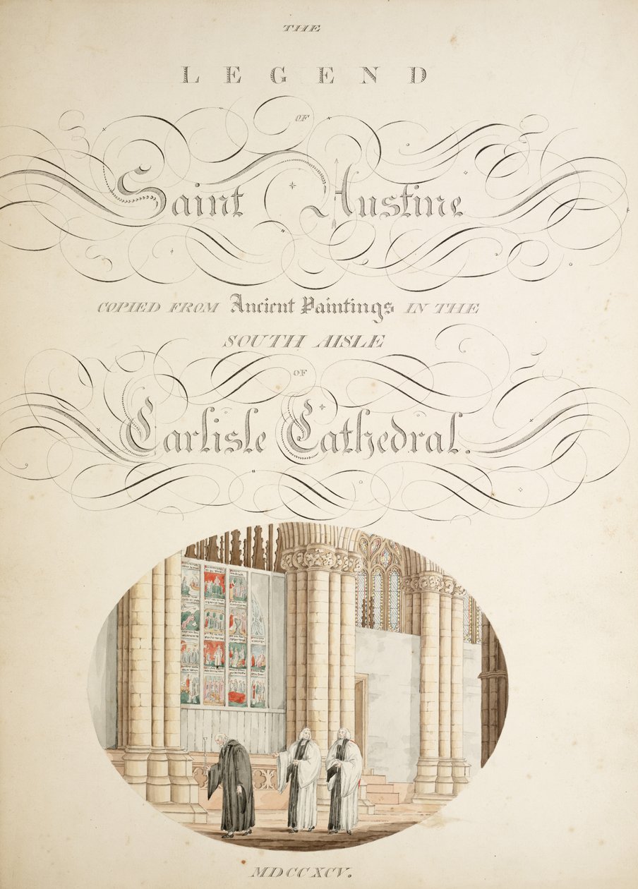 The antiquities of the Cathedral Church of Saint Mary, Carlisle, drawn by Robert Carlile by Robert Carlile
