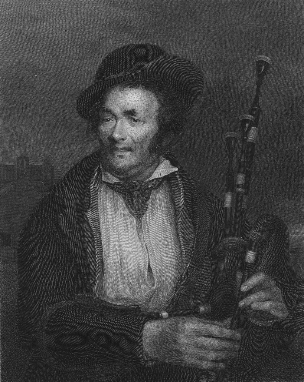 The Bagpiper by Robert Charles Bell