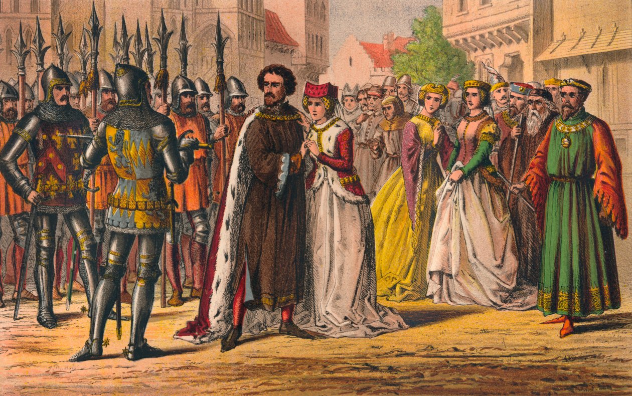 My lord, the mind of Bolingbroke is changed, You must to Pomfret, not unto the Tower by Robert Charles Dudley