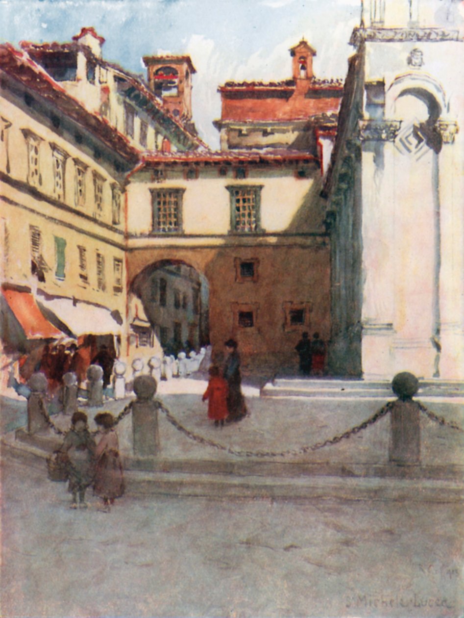 Piazza San Michele, Lucca by Robert Charles Goff