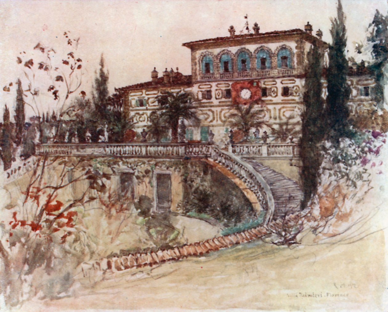 The Villa Palmieri by Robert Charles Goff