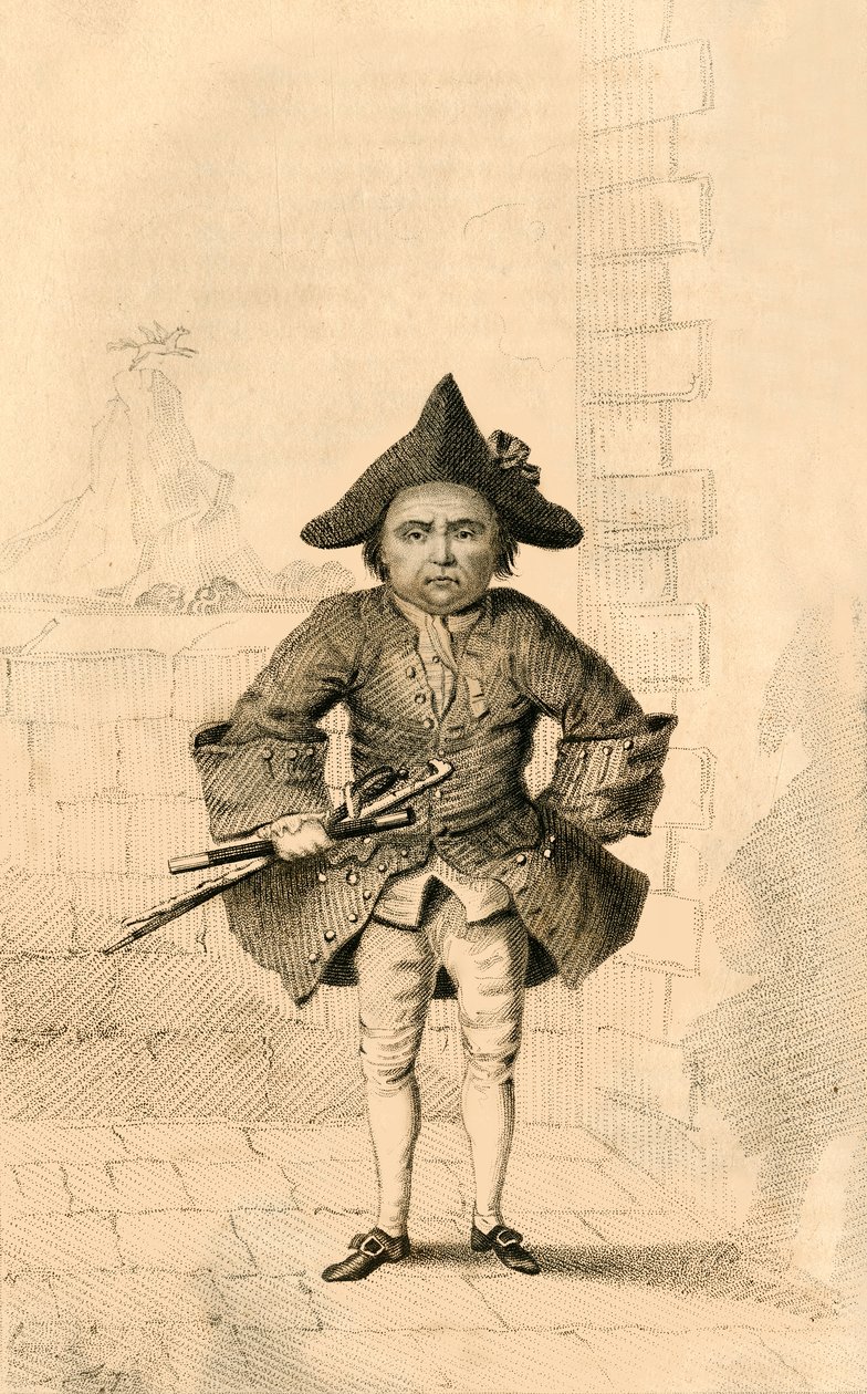 Chevalier Desseasau, Remarkable for his Vanity by Robert Cooper