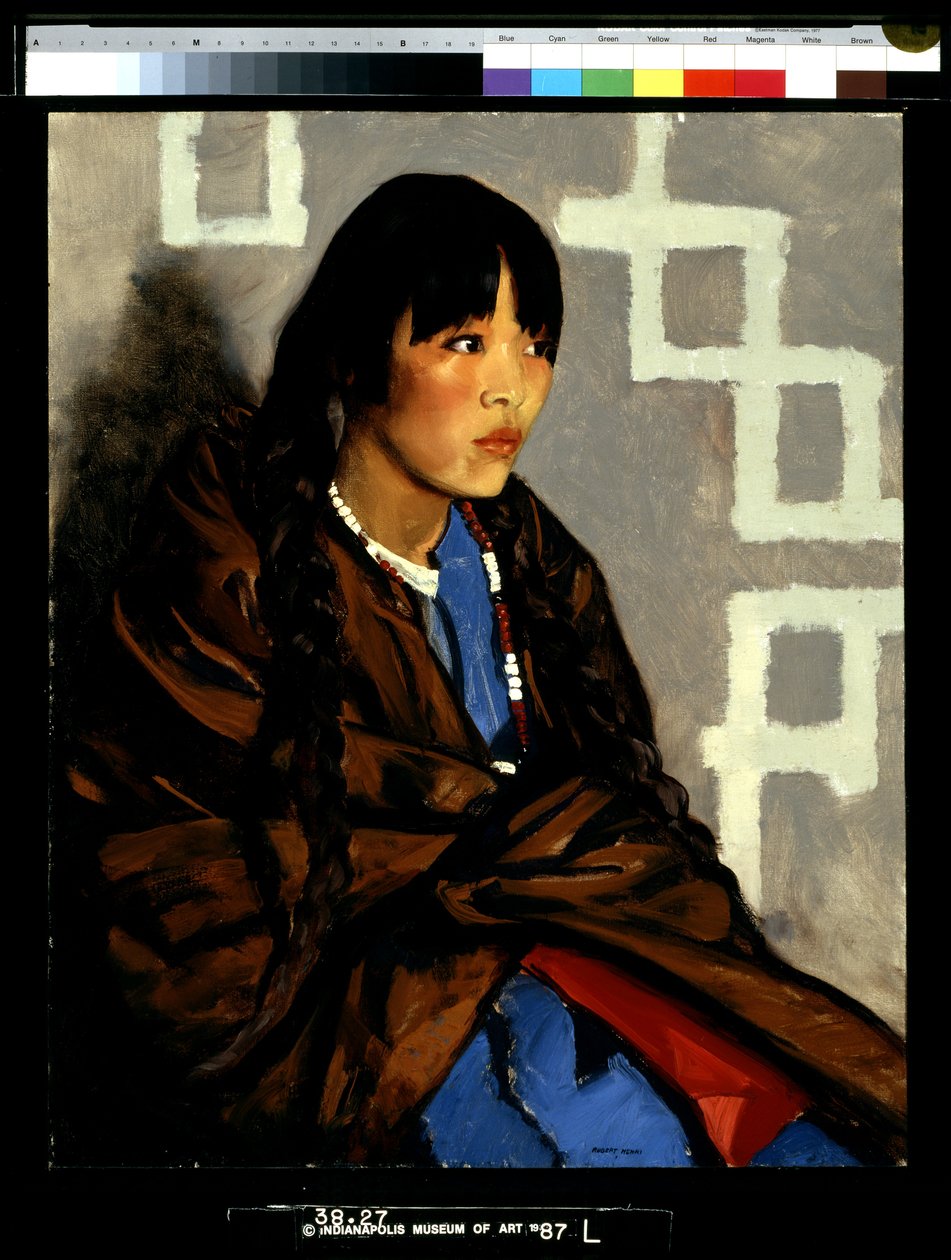 Indian Girl (Julianita) by Robert Cozad Henri