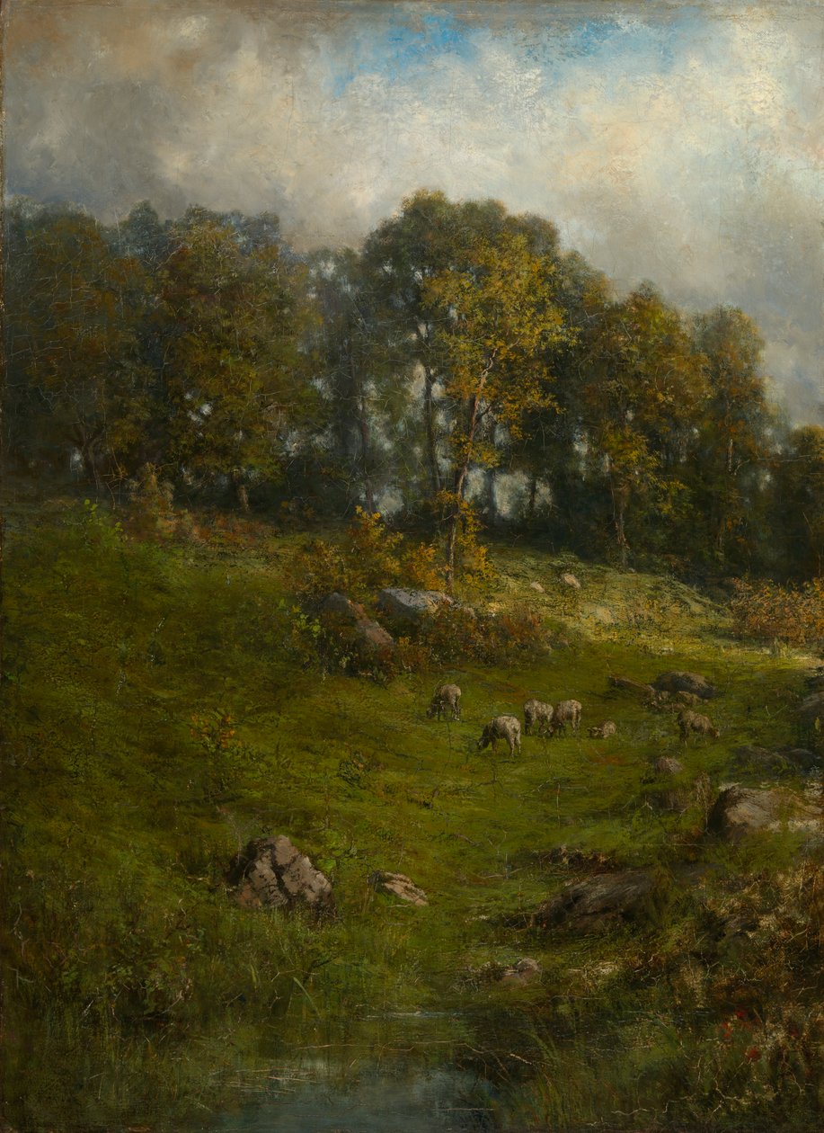 A Hillside Pasture by Robert Crannell Minor