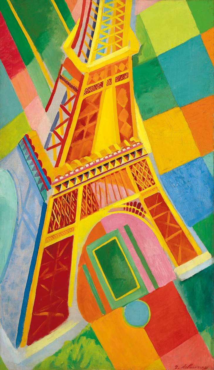 The Eiffel Tower by Robert Delaunay