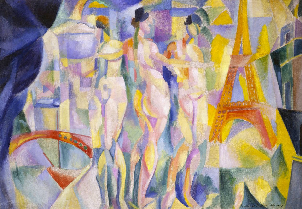 The City of Paris, c.1911 by Robert Delaunay