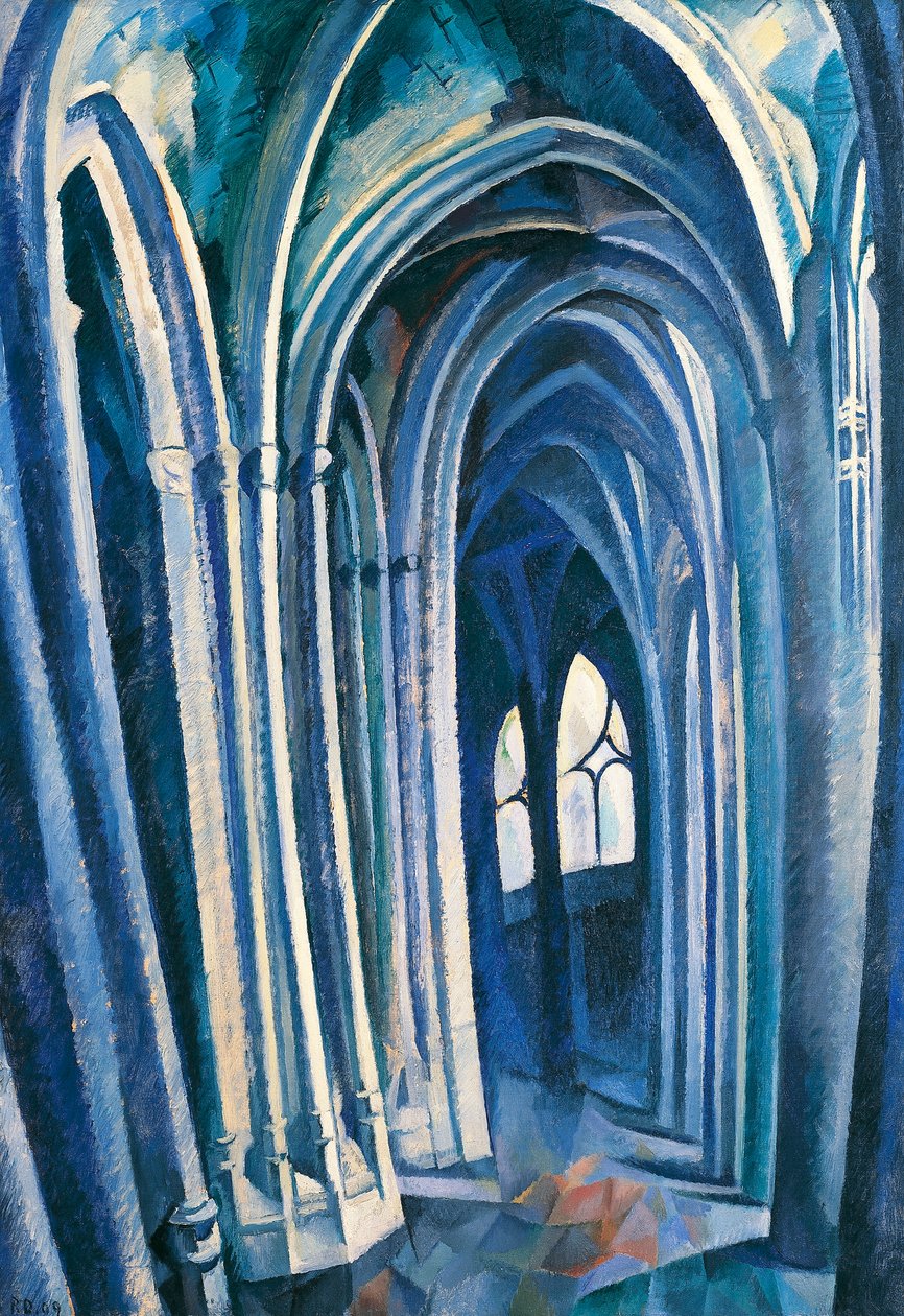 Saint-Séverin #1 by Robert Delaunay