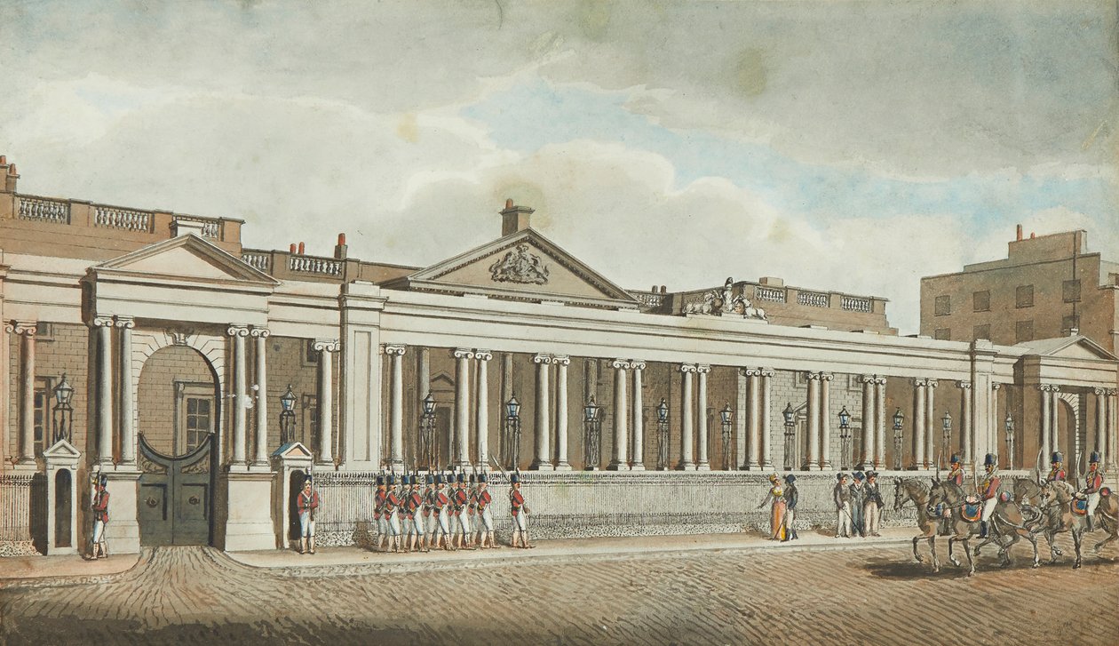 Carlton House, Pall Mall by Robert Dighton