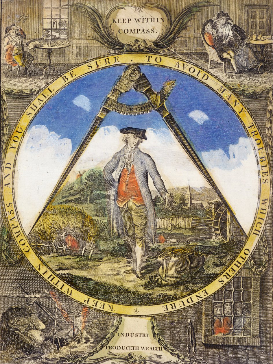 Keep within the Compass by Robert Dighton