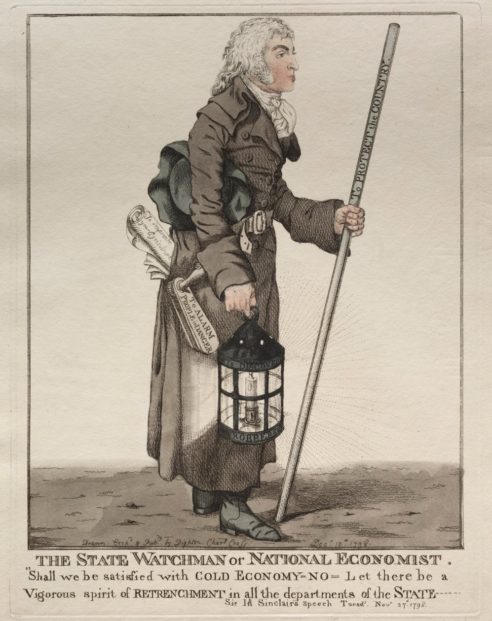 The State Watchman by Robert Dighton: Buy fine art print
