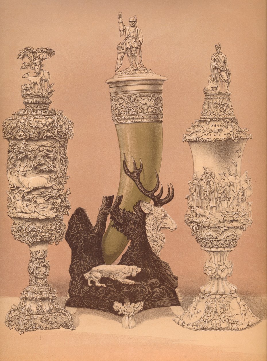 Ivory Carvings, 1893 by Robert Dudley