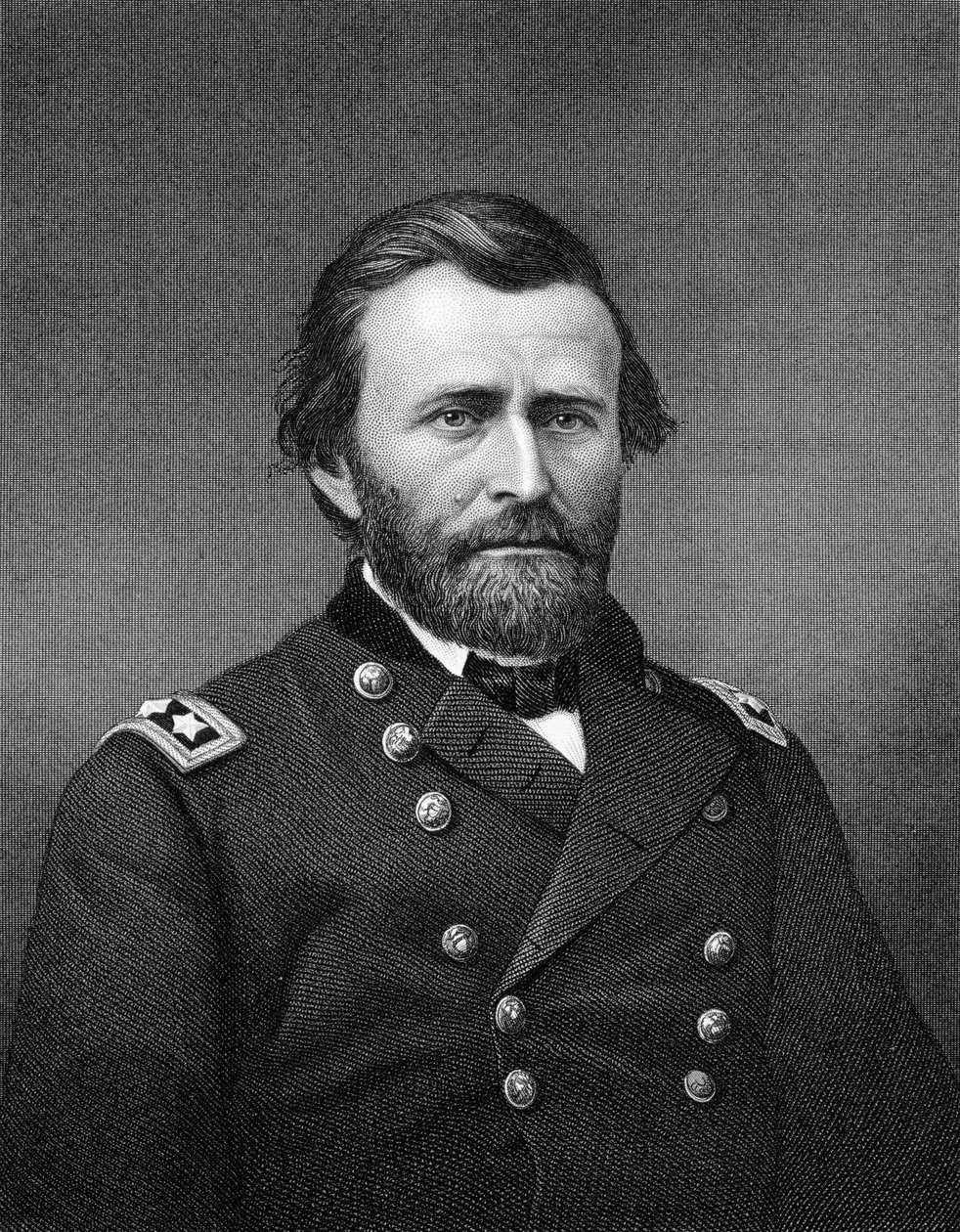 Ulysses S Grant, American general and 18th President of the United States by Robert E Whitechurch