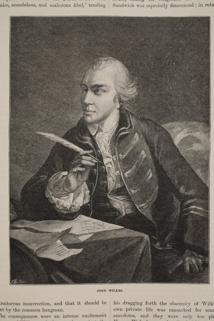 John Wilkes, Illustration from 