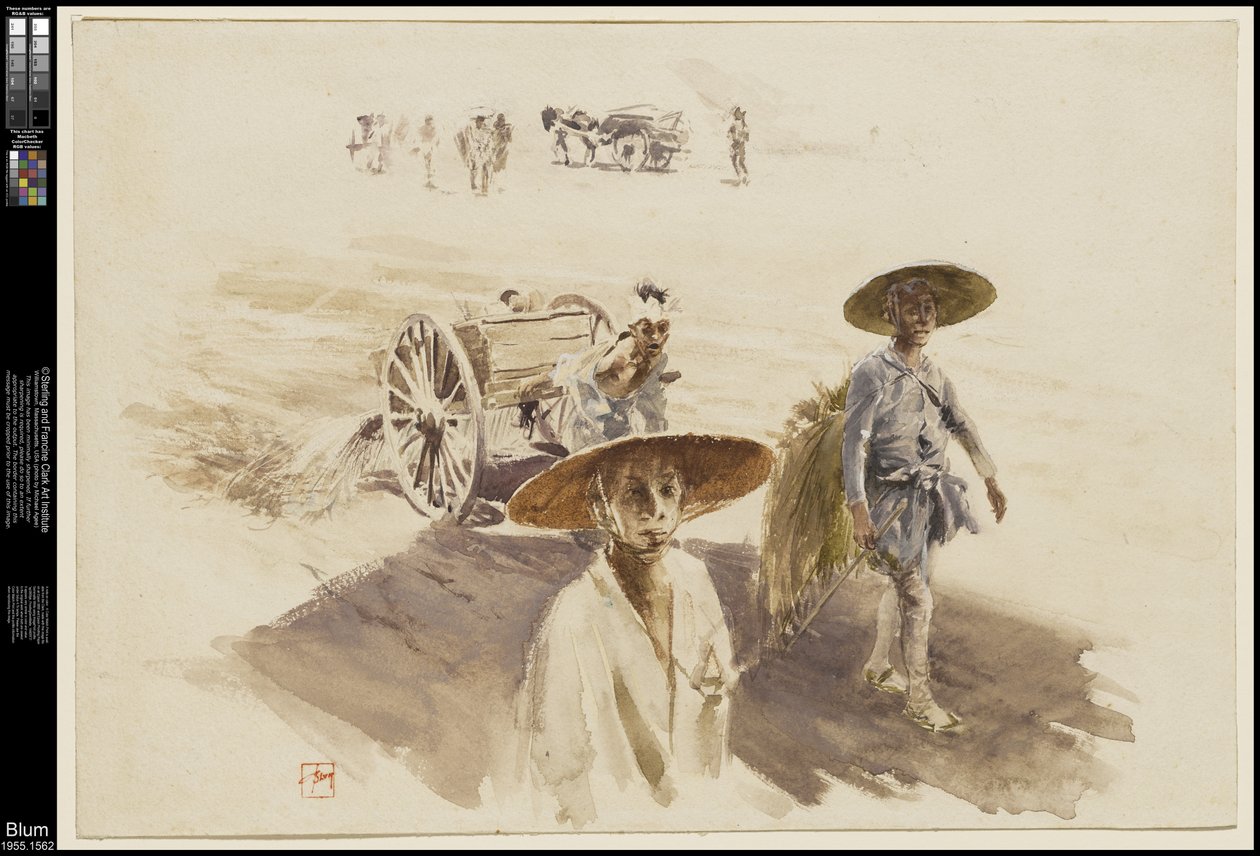 A Watering Cart, 1890 by Robert Frederick Blum