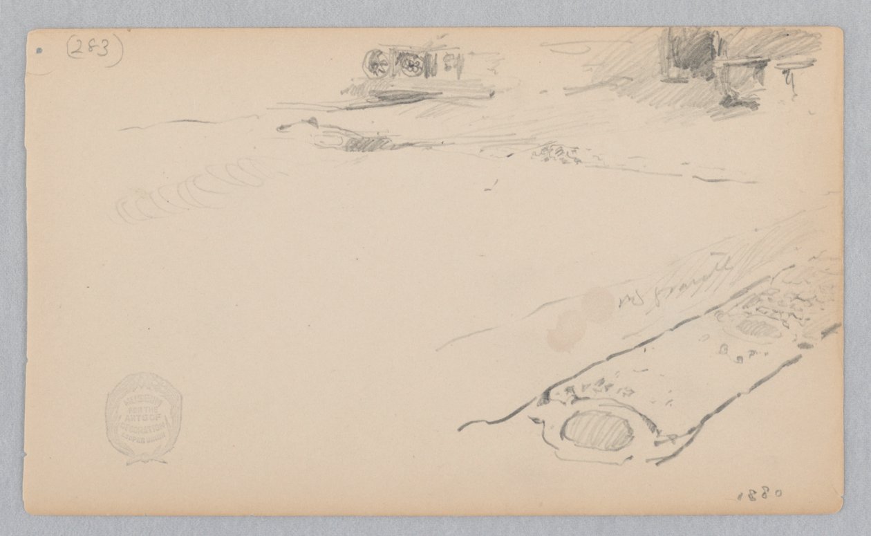 Courtyard by Robert Frederick Blum
