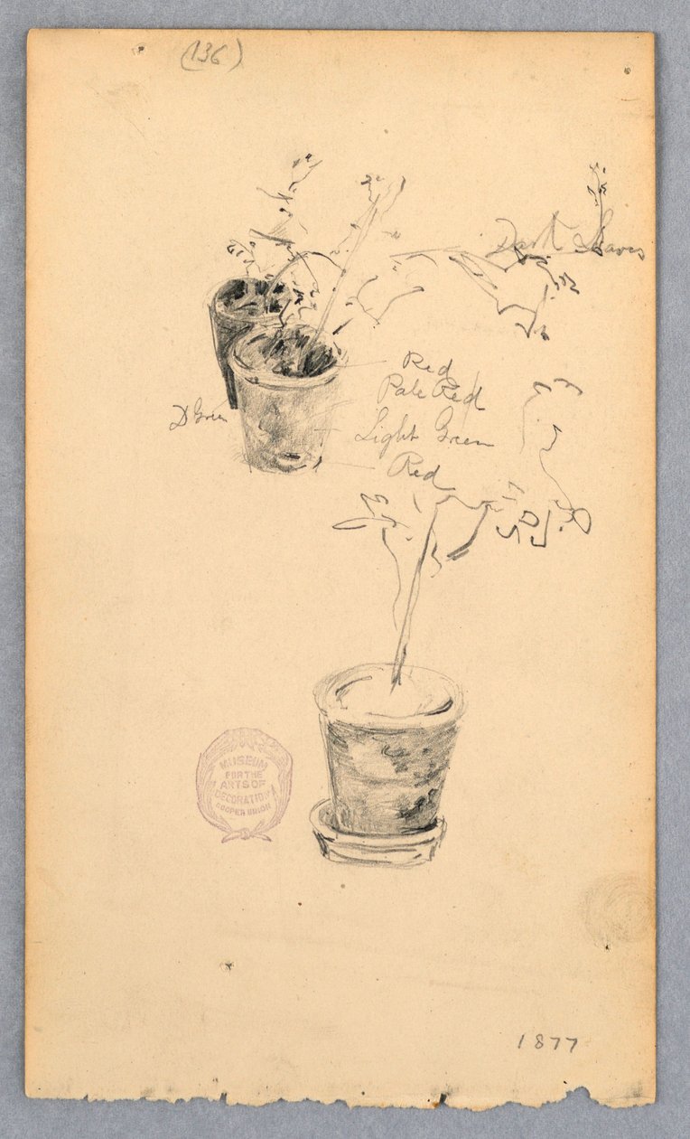 Flower Pots, 1877 by Robert Frederick Blum