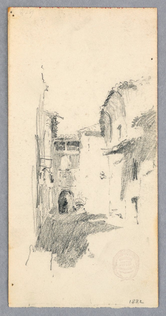 Street Scene, 1882 by Robert Frederick Blum