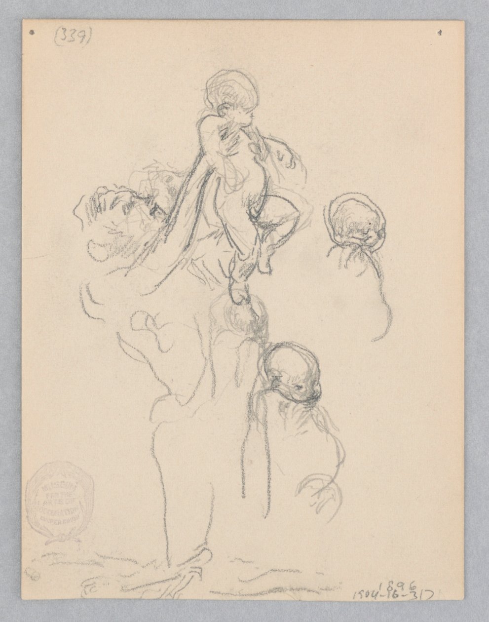 Study for a Dancing Woman, 