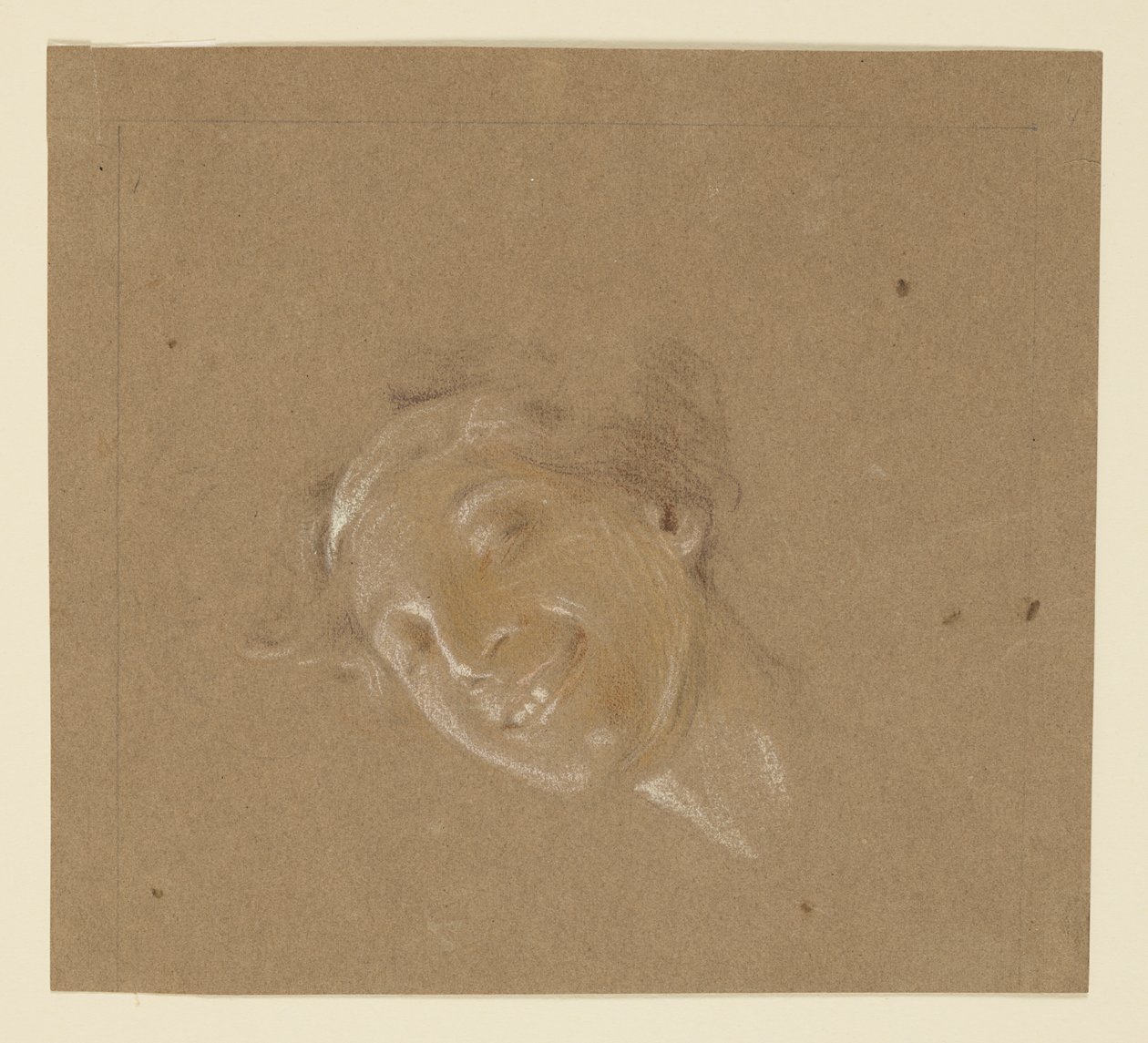 Study for a woman, "Vintage Festival," Mendelssohn Glee Club, New York, NY by Robert Frederick Blum
