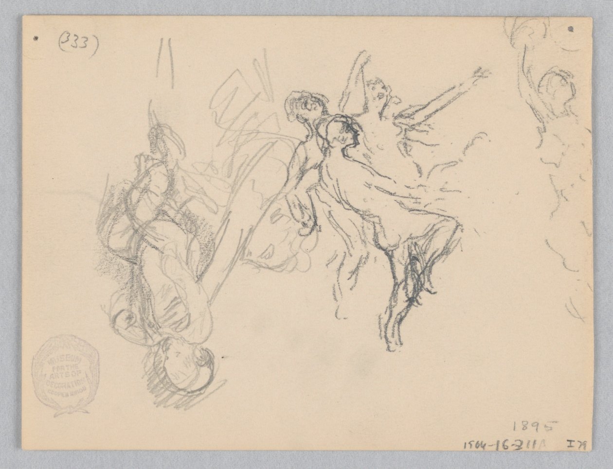 Study for dancing women, 