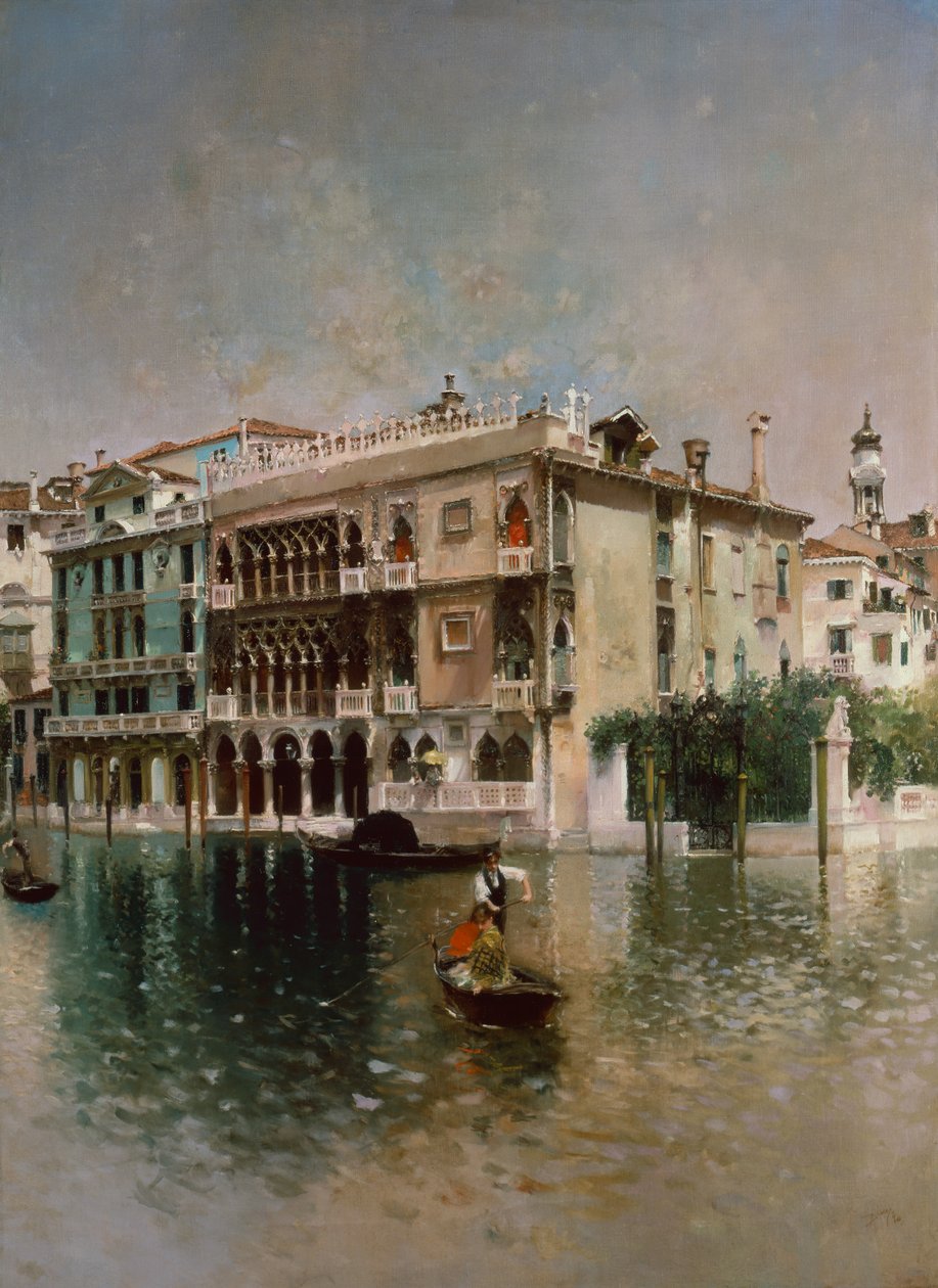 The Grand Canal, Venice by Robert Frederick Blum