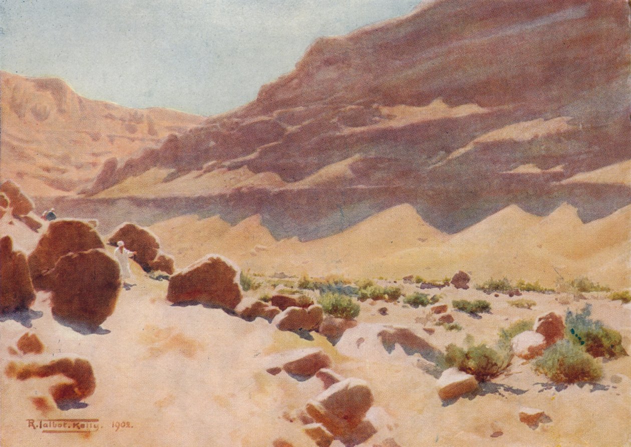 A Wady in the Mokattam Hills by Robert George Talbot Kelly