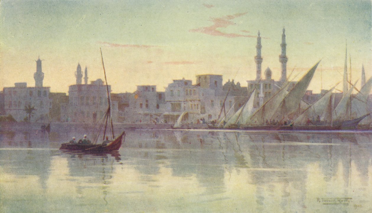 Early Morning at Damietta, c. 1880 by Robert George Talbot Kelly