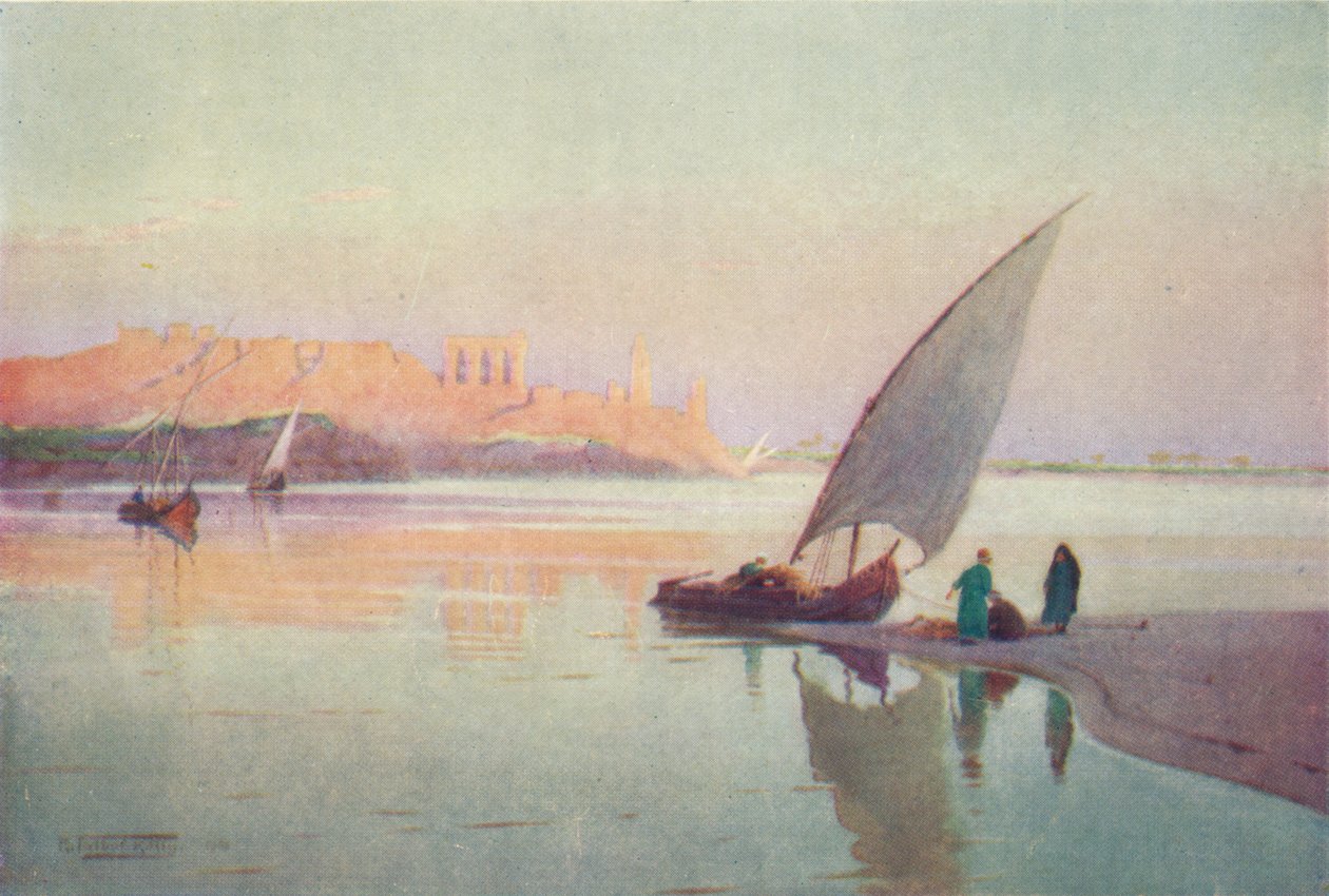 Kom Ombos by Robert George Talbot Kelly