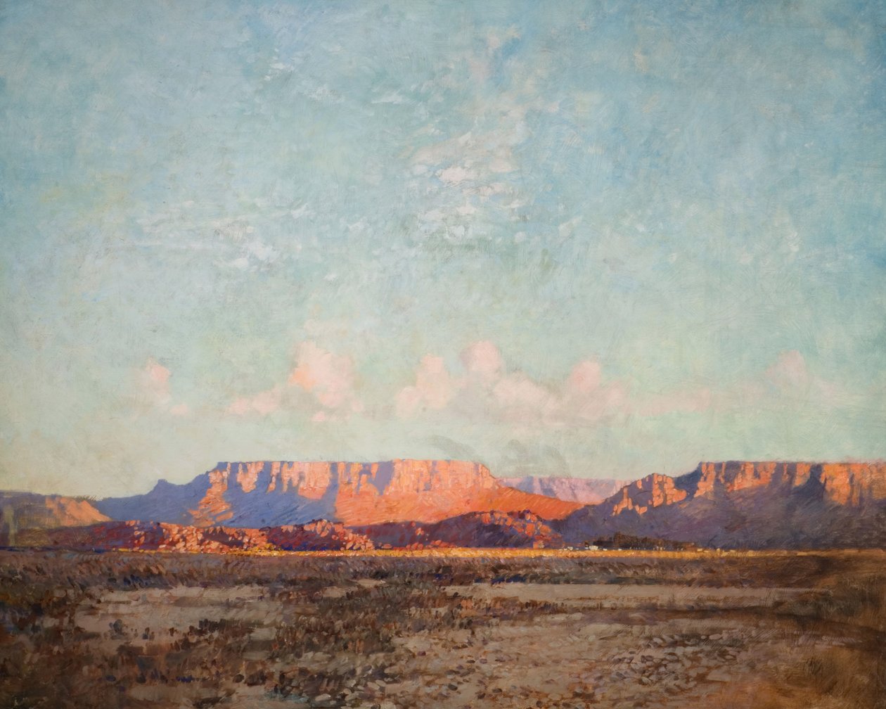The Karoo, Cape Of Good Hope At Evening, 1924 by Robert Gwelo Goodman