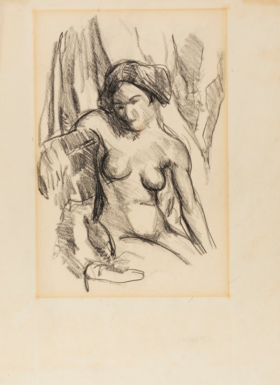 Untitled (nude) by Robert Henri