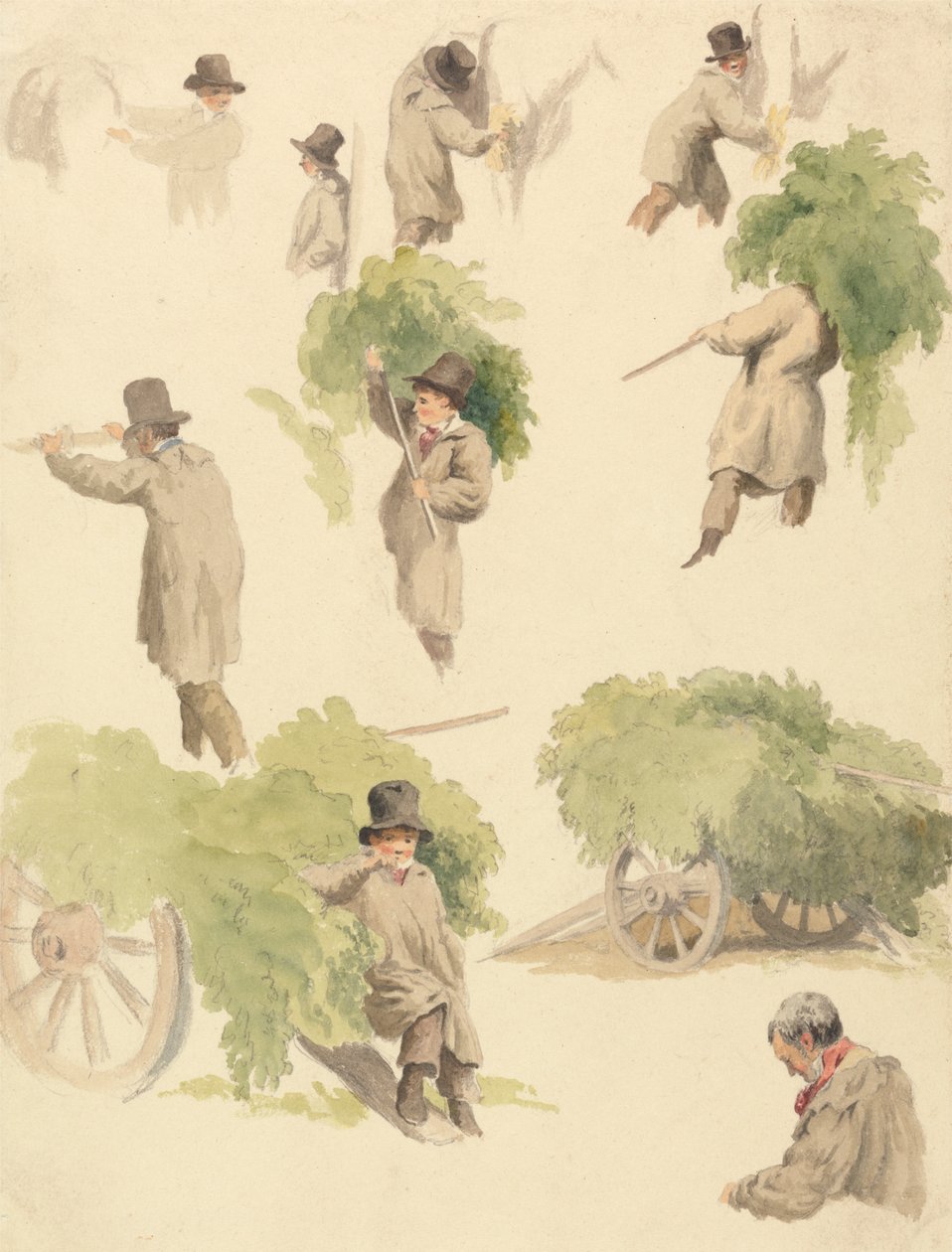 Carting Hops and Other Studies by Robert Hills