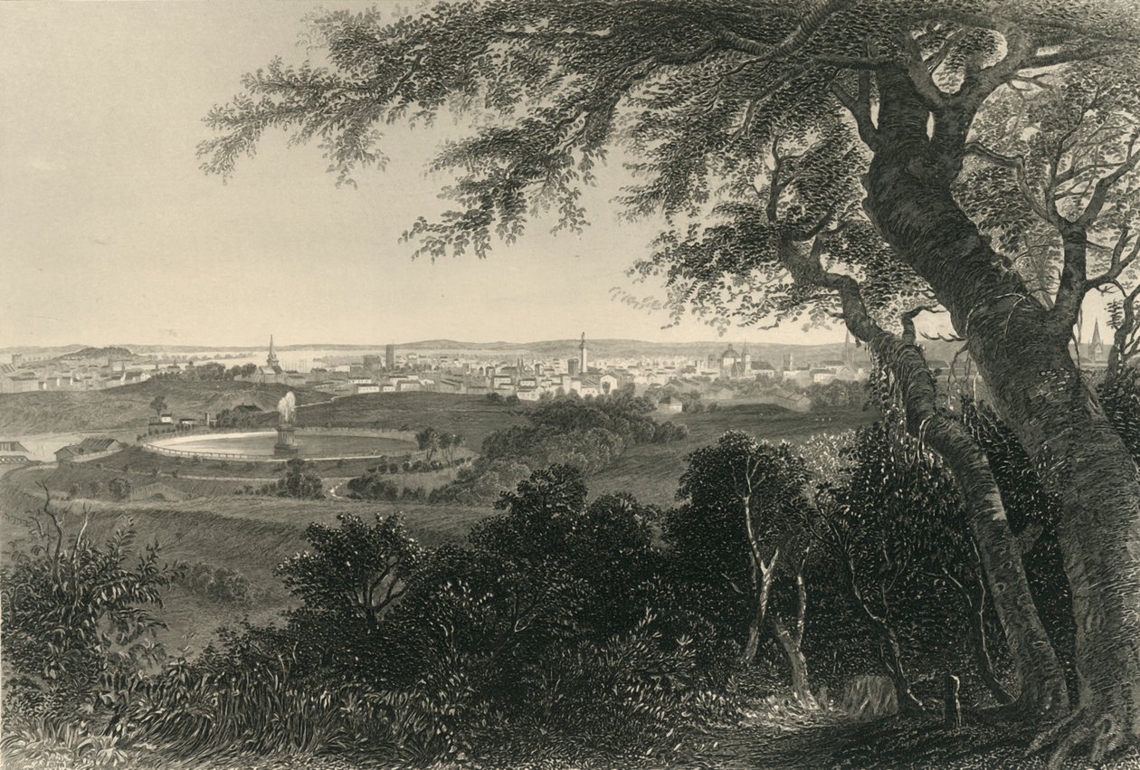 City of Baltimore, from Druid Hill Park by Robert Hinshelwood