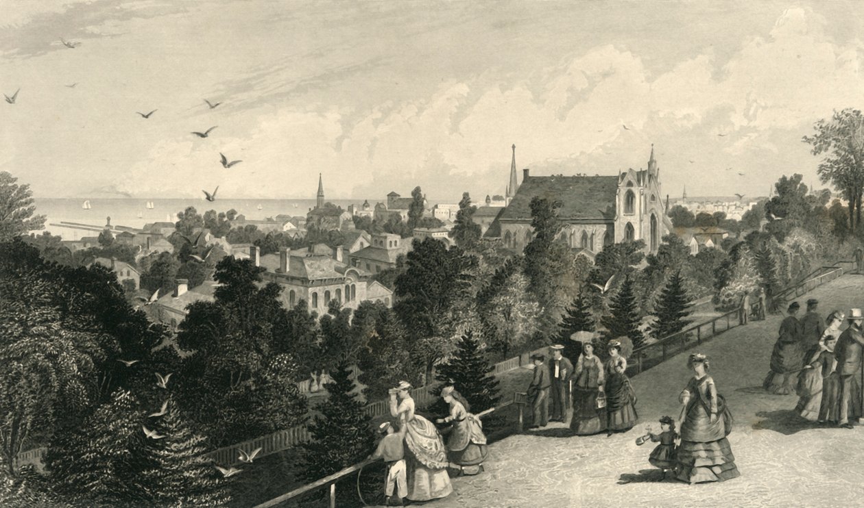 City of Cleveland, from Reservoir Walk by Robert Hinshelwood