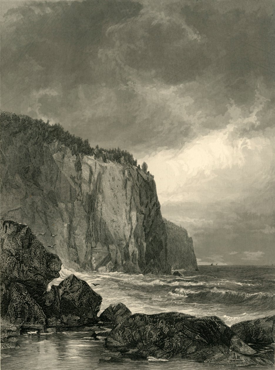 Lake Superior, Entrance to Baptism Bay by Robert Hinshelwood