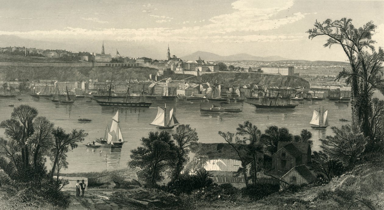 Quebec, 1874 by Robert Hinshelwood