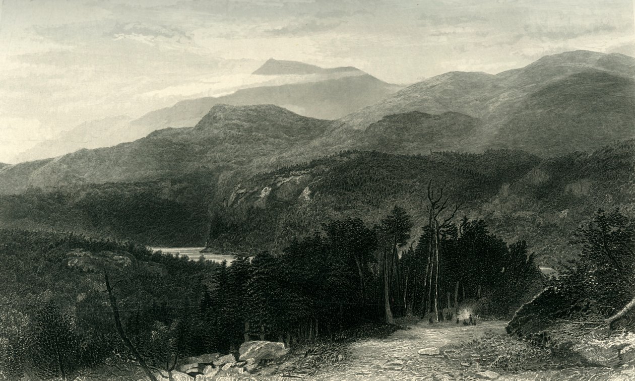 The Smoky Mountains, North Carolina by Robert Hinshelwood