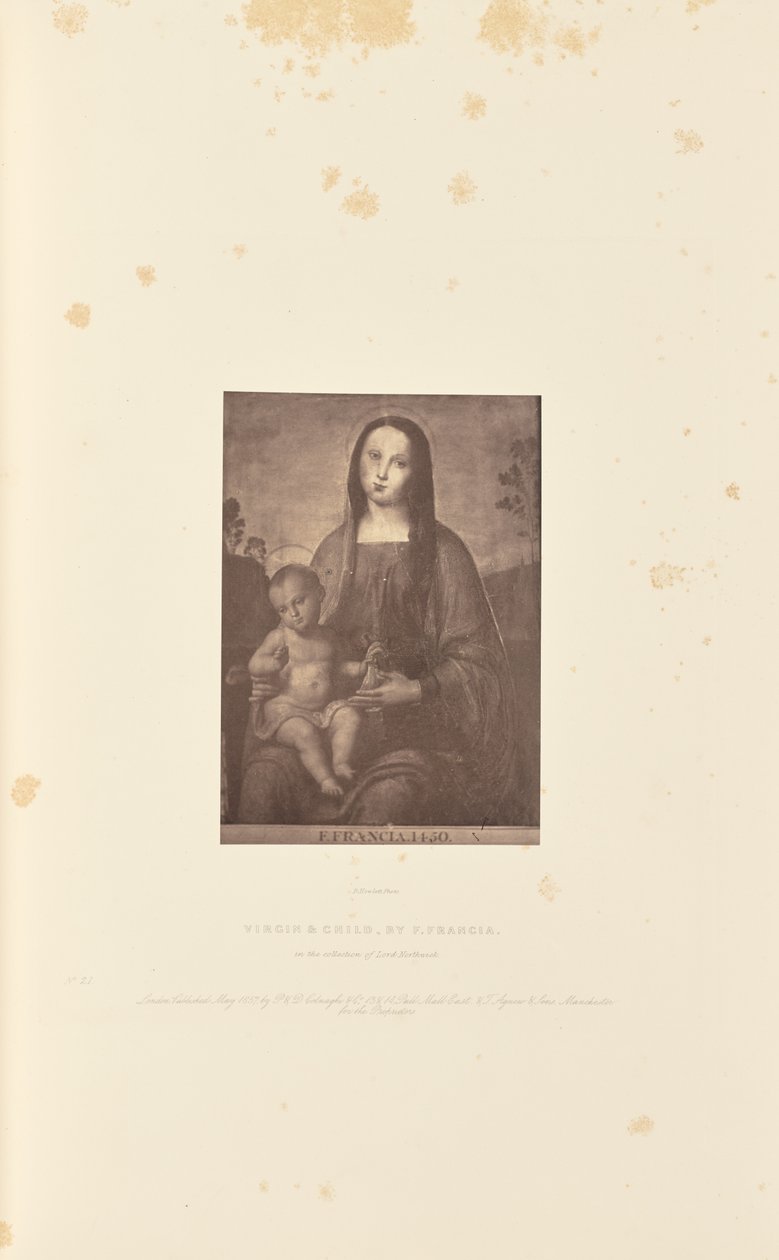 Virgin and Child by Robert Howlett
