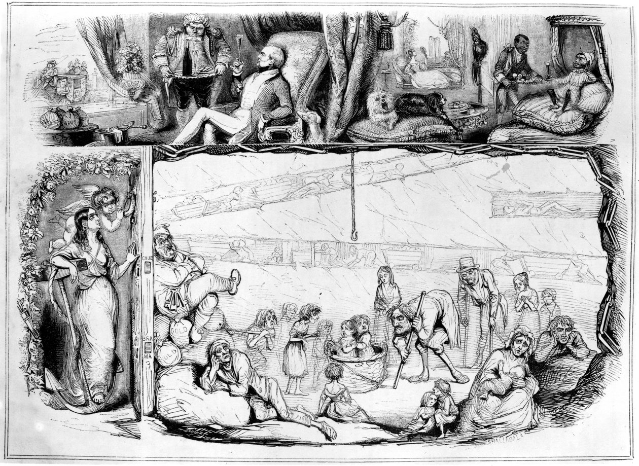 Capital and Labour, illustration from 