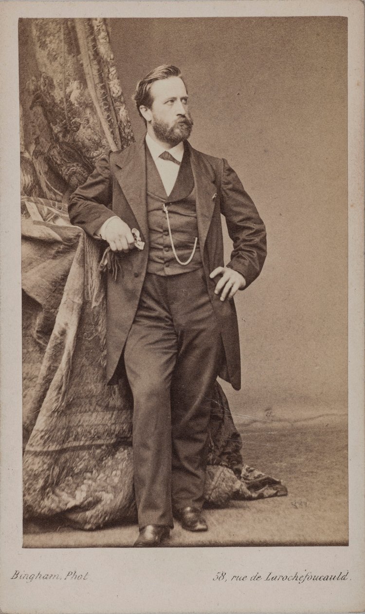 Portrait of the painter Ludwig Knaus 1829-1910 by Robert Jefferson Bingham