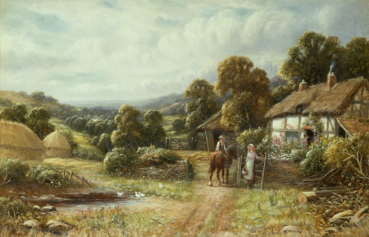 A Surrey Cottage by Robert John Hammond
