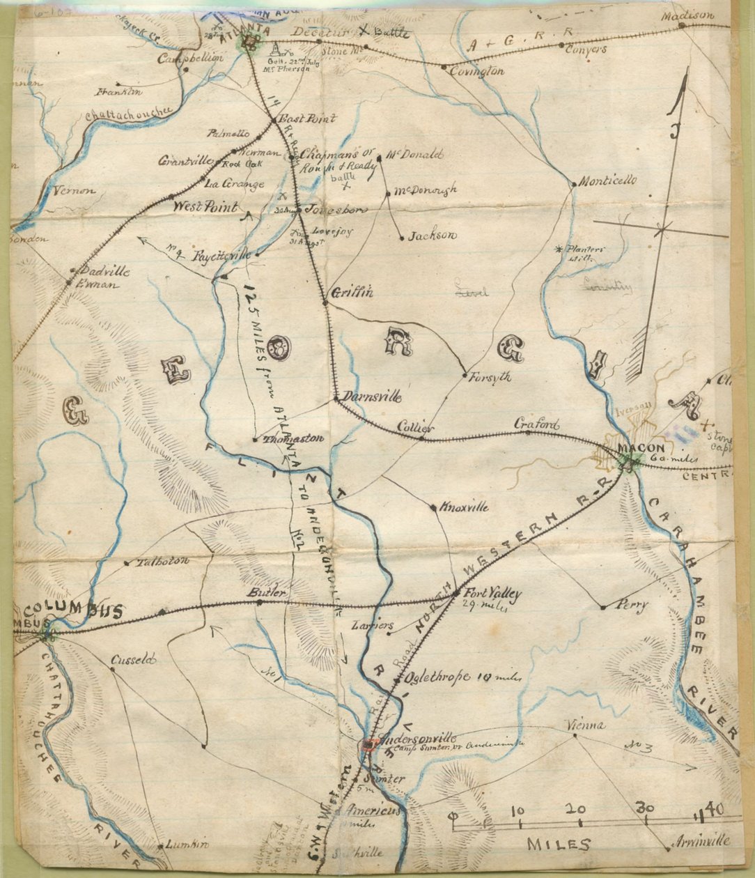 Georgia by Robert Knox Sneden